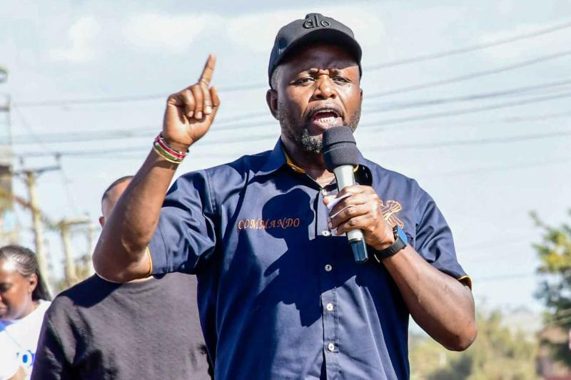 File image of Trans Nzoia Governor George Natembeya.